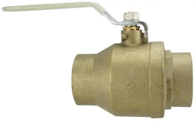 Alt view image 5 of 5 - TMG 94ALF20001TMG 3 in. Lead Free Brass SWT x SWT Ball Valve