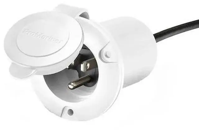 Alt view image 3 of 3 - PROMARINER 51310 UNIVERSAL AC HOLDER, WHITE