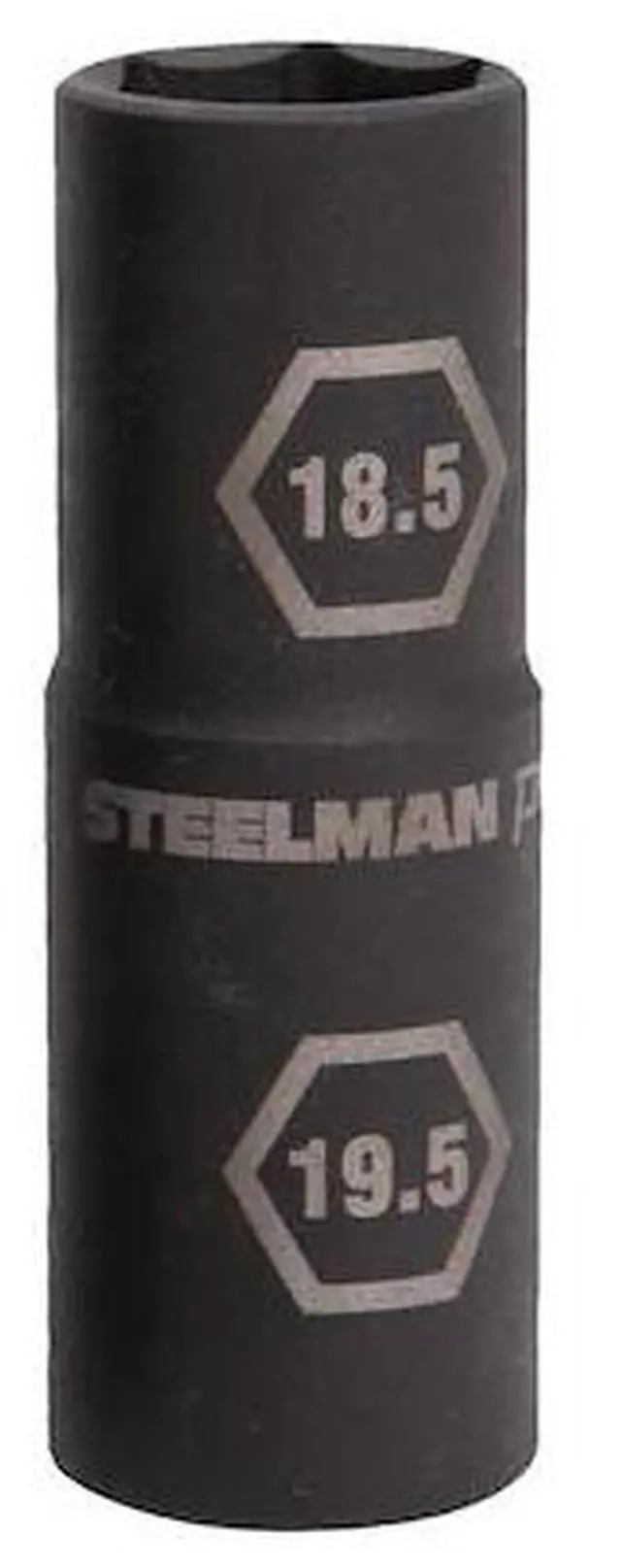 Main image of STEELMAN 97025 1/2-Inch Drive 6-Point Thin Wall 18.5mm x 19.5mm Impact Flip