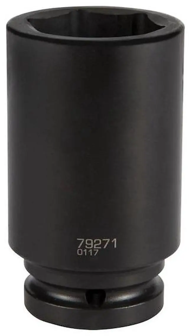 Alt view image 2 of 2 - STEELMAN 79271 3/4" Drive x 1-7/16" 6-Point Deep Impact Socket