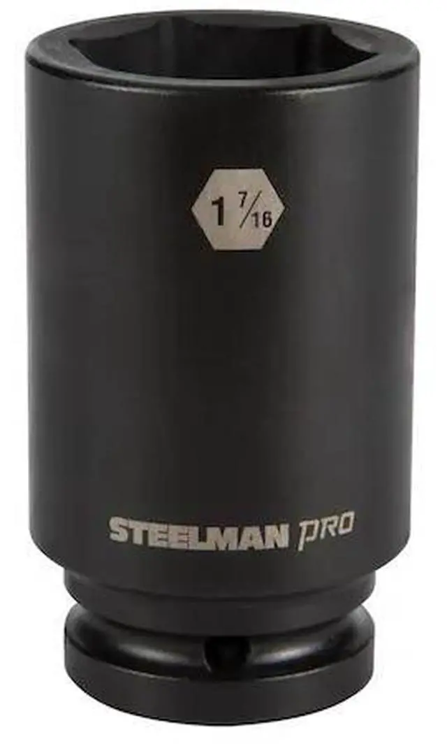 Main image of STEELMAN 79271 3/4" Drive x 1-7/16" 6-Point Deep Impact Socket