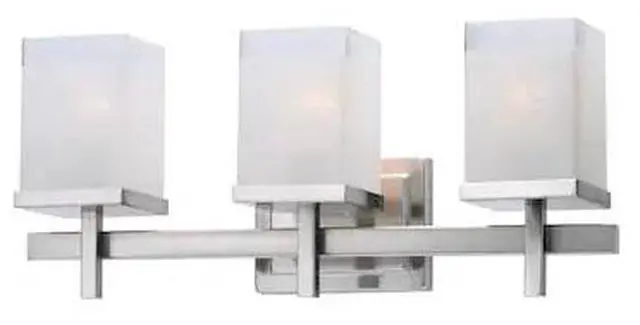 Main image of MAXIM 2153LNSN Tetra 3-Light 22" Wide Satin Nickel Vanity Light