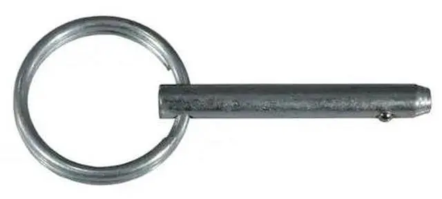Main image of MIDWEST FASTENER 930102 3/16" x 1" Zinc Plated Steel Cotterless Hitch Pins 8PK