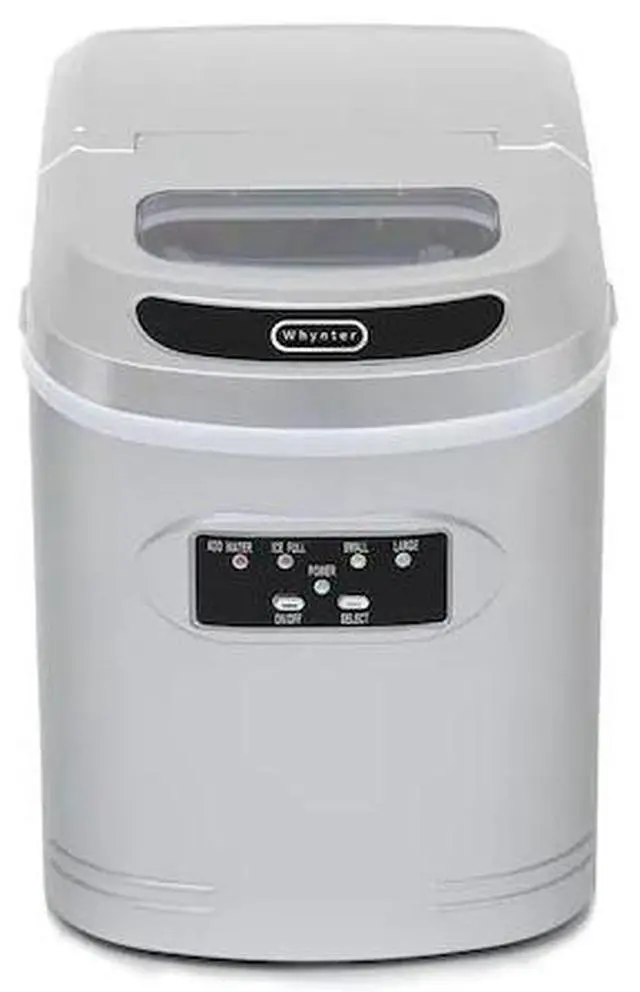 Alt view image 20 of 20 - Whynter IMC-270MS Compact Portable Ice Maker 27 lb capacity - Metallic Silver