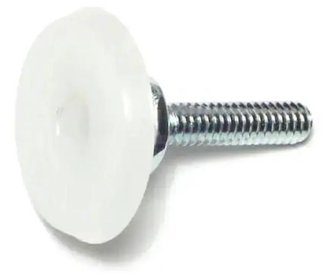 Main image of MIDWEST FASTENER 66911 1/4"-20 x 1" Natural Nylon Plastic Coarse Thread Swivel