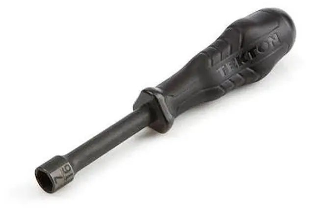 Main image of TEKTON 26867 7/16 Inch High-Torque Black Oxide Blade Nut Driver