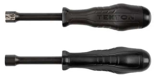 Alt view image 3 of 7 - TEKTON 26867 7/16 Inch High-Torque Black Oxide Blade Nut Driver