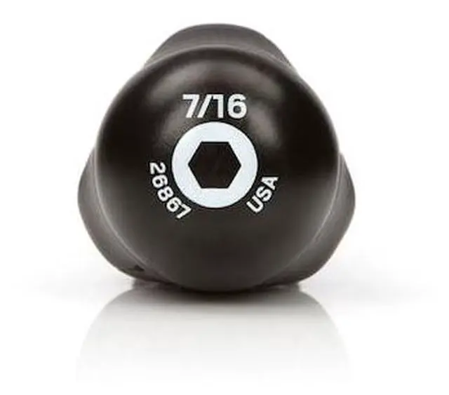 Alt view image 4 of 7 - TEKTON 26867 7/16 Inch High-Torque Black Oxide Blade Nut Driver