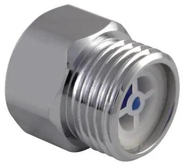 Alt view image 2 of 2 - Kingston Brass SVAF12MF Anti Flood Adapter for Supply Line, Polished Chrome