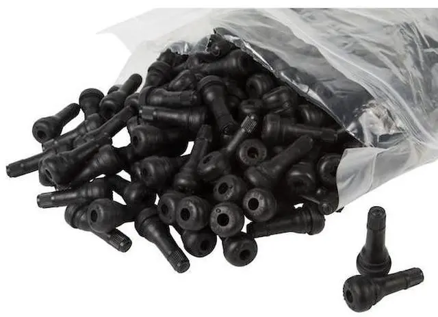 Alt view image 5 of 5 - Steelman 96348 TR413 Snap-in Rubber Valve Stem, Pack of 250