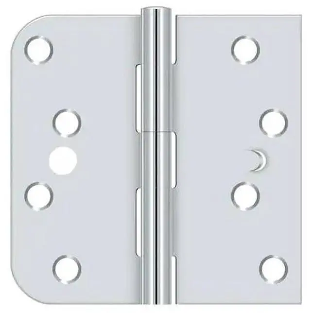Main image of DELTANA S44058TT26-LH Bright Chrome Square Hinge