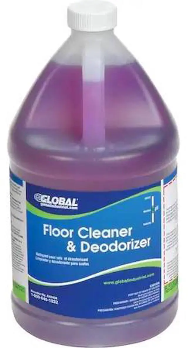 Main image of GLOBAL INDUSTRIAL 670172 Floor Cleaner & Deodorizer, 1-Gallon Bottles, 2PK