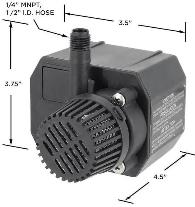 Alt view image 4 of 5 - BECKETT G210A Pump-115V Submersible 6' cord W/plug