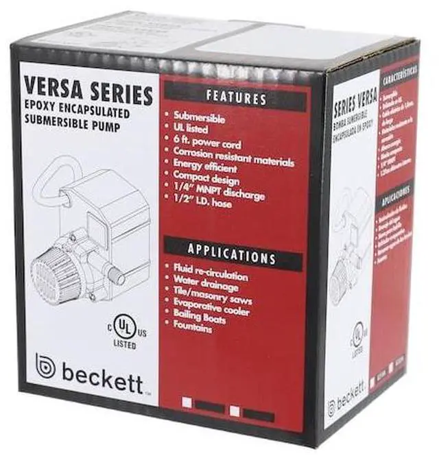 Alt view image 5 of 5 - BECKETT G210A Pump-115V Submersible 6' cord W/plug