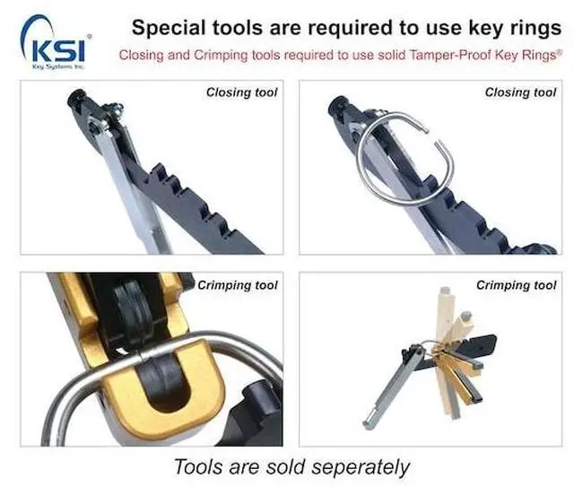 Alt view image 3 of 3 - KEY SYSTEMS 278 Silver, 10 PK