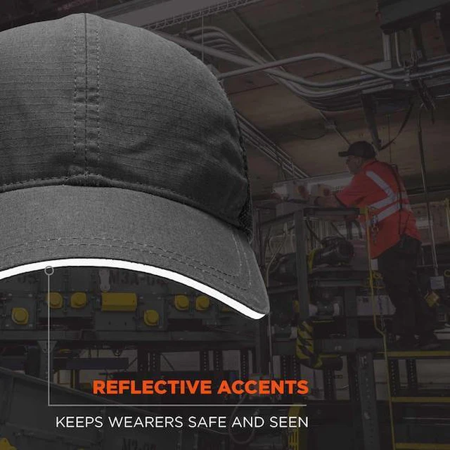 Alt view image 5 of 7 - ERGODYNE 8946-HAT Basebal Hat