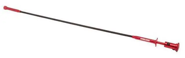 Alt view image 3 of 6 - Steelman 24-Inch Flexible Shaft Magnetic Pickup Tool/Retriever Tool for Plumbers and Home Inspectors, Holds Up to 1.5 Pounds, 1-inch x 0.5-inch Magnet Fits Into Tight Spaces