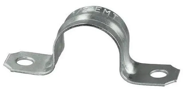 Main image of DOTTIE TW303 Two Hole Strap, Conduit; EMT Use, 1 in, Steel, Zinc Plated