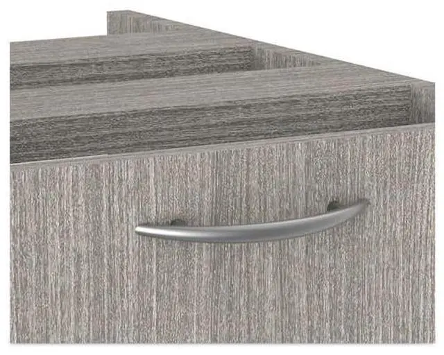 Alt view image 12 of 15 - Alera Valencia Full Pedestal File Drawers 2 Legal/Letter-Size 15.63" x 20.5" x 28.5" Gray VA542822GY