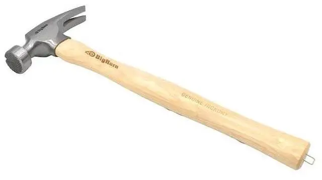 Alt view image 4 of 7 - BIG HORN 15120 25 Oz Straight Handle Framing Hammer - BJ24FMS
