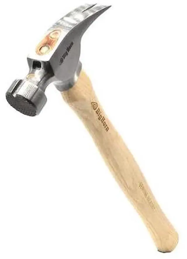 Main image of BIG HORN 15120 25 Oz Straight Handle Framing Hammer - BJ24FMS