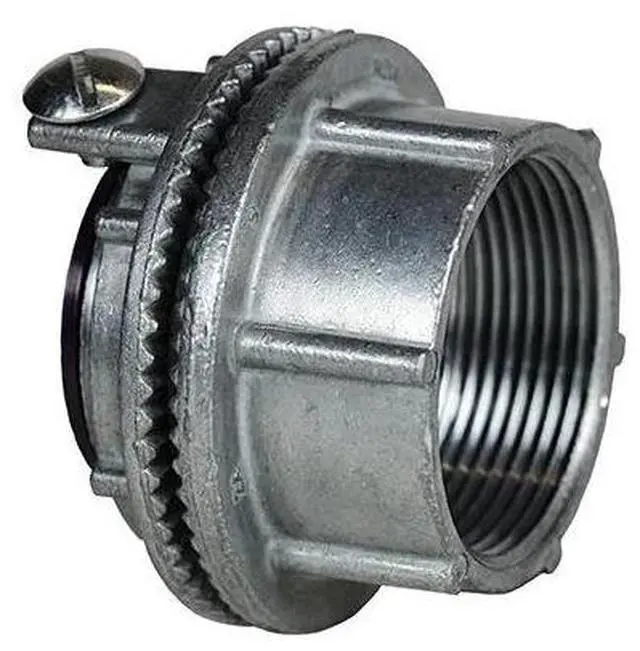 Main image of DOTTIE WTHGL200 Conduit Fitting Hub, 2 in, Threaded, Zinc Alloy, Galvanized