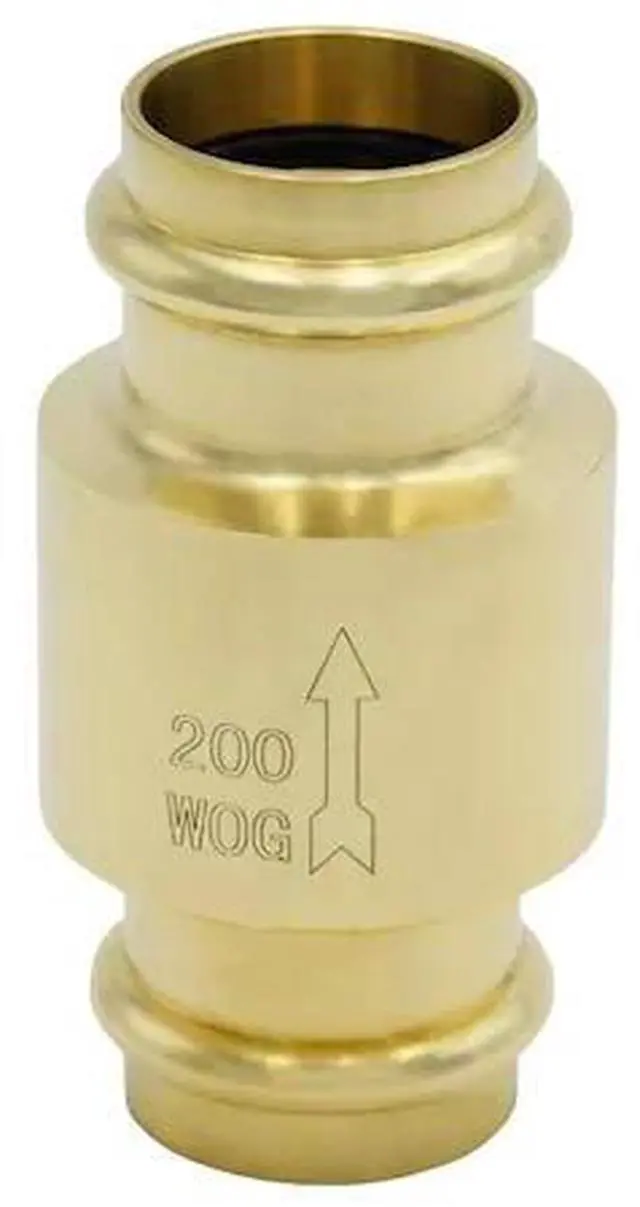 Main image of LEGEND VALVE 105-458NL 2 NO LEAD PRESS INLINE CHECK