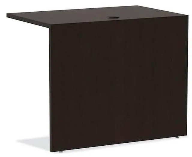 Alt view image 16 of 18 - Alera Valencia Series Reversible Return/Bridge Shell, 35w x 23 5/8d, Espresso
