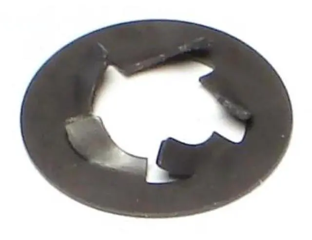 Main image of MIDWEST FASTENER 76305 5/16" Black Phosphate Steel Pushnut Bolt Retainers 40PK