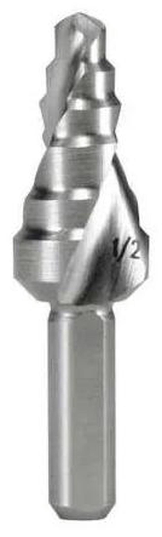 Main image of RUKO 101707E HSS Step Drill -Co5, Size 7, 3/8 -1/2"