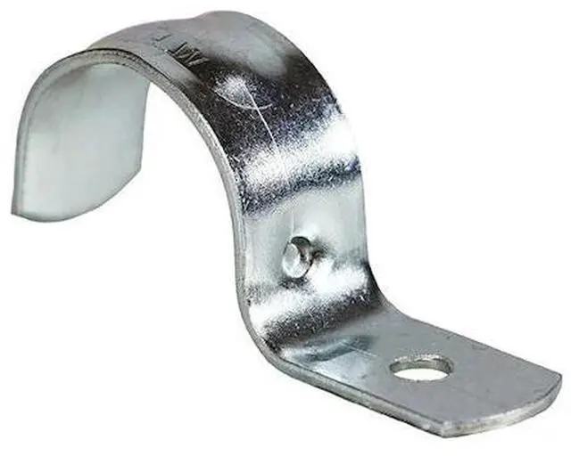 Main image of DOTTIE HW200 One Hole Strap, Conduit; Pipe Use, 2 in, Steel, Zinc Plated