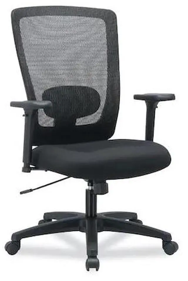 Alt view image 10 of 20 - Alera - HALE754 - Alera Envy Series Mesh High-Back Multifunction Chair, Black