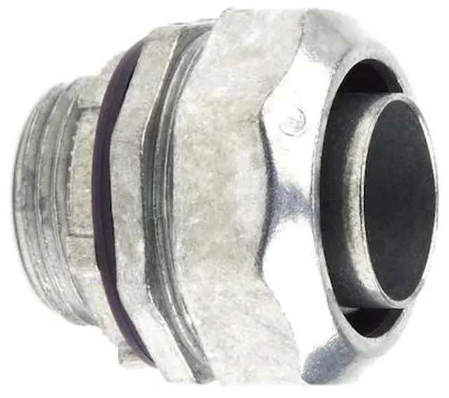 Main image of DOTTIE LT50 Conduit Fitting Connector, 1/2 in, Threaded, Die Cast Zinc,