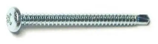 Main image of MIDWEST FASTENER 50877 Self-Drilling Screw, #8 x 2 in, Zinc Plated Steel Pan