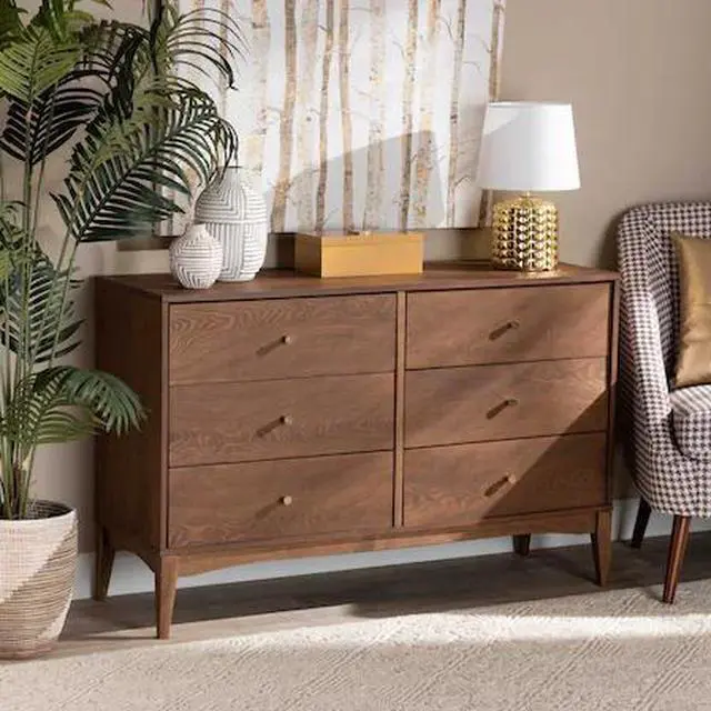 Main image of BAXTON STUDIO 193-11303-ZORO Landis Mid-Century Ash Walnut Finished Wood