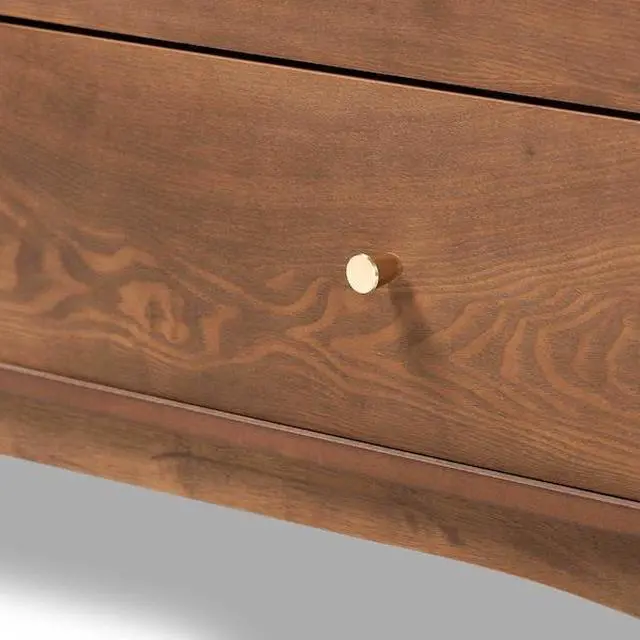 Alt view image 6 of 7 - BAXTON STUDIO 193-11303-ZORO Landis Mid-Century Ash Walnut Finished Wood