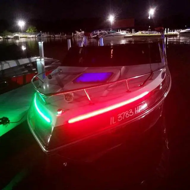Alt view image 5 of 5 - MARINE SPORT LIGHTING MSL2FTSL Marine Bow 24in LED Strip Starboard and Port