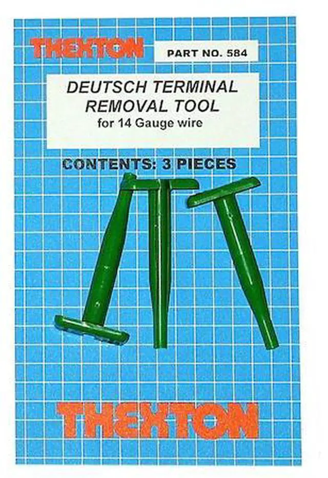 Main image of THEXTON 584 Terminal Removal Tools,14 Gauge Wire