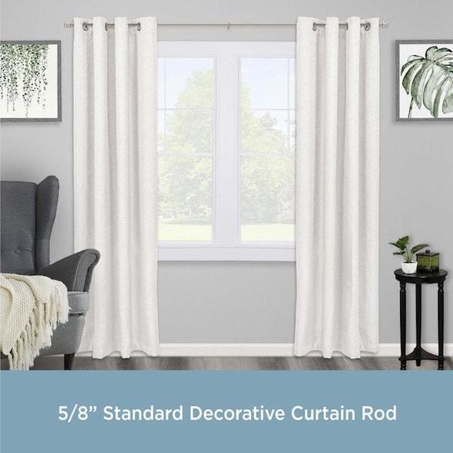 Alt view image 2 of 7 - KENNEY MFG KN71717V1 Kenney Kendall 5/8" Standard Decorative Window Curtain