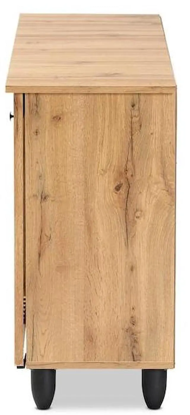 Alt view image 5 of 7 - BAXTON STUDIO 189-11990-ZORO Fernanda Modern and Contemporary Oak Brown