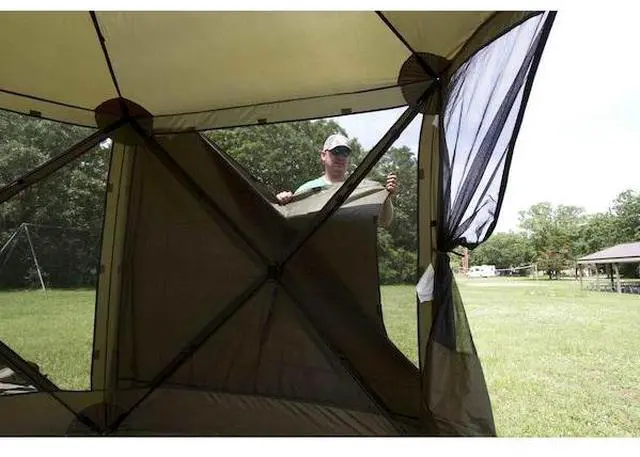 Alt view image 2 of 4 - QUICK SET 9294 Screen Hub Wind Panels - Green