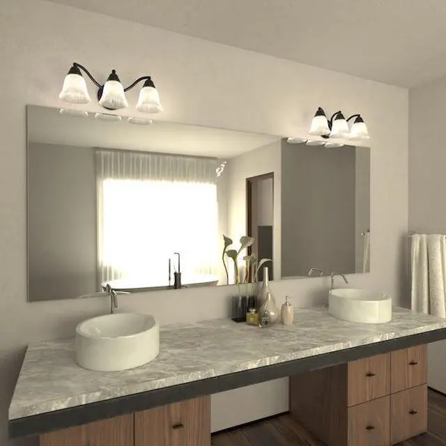 Alt view image 10 of 10 - Vaxcel Standford 3L Vanity Light OBB - VL35123OBB