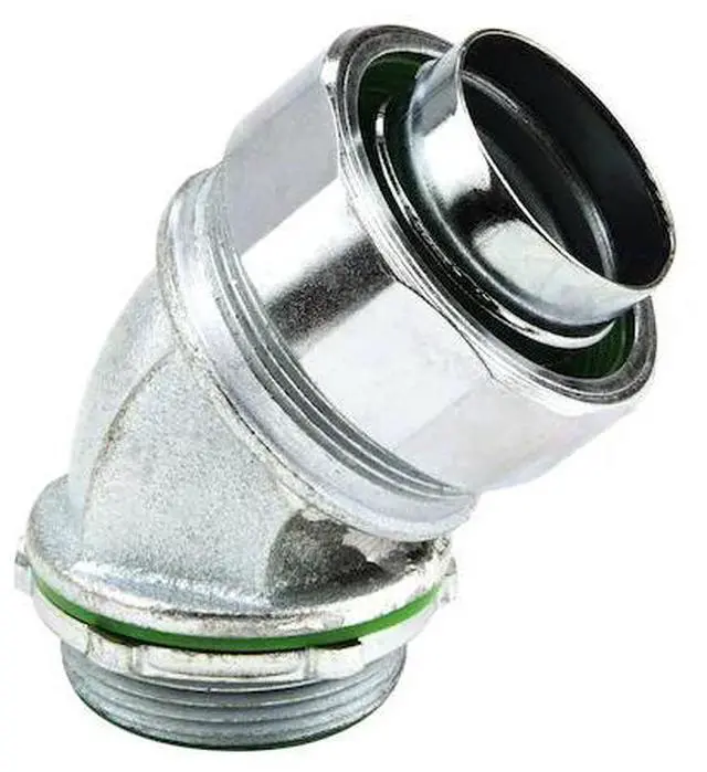 Main image of DOTTIE SL45250I Conduit Fitting Connector, 2-1/2 in, Threaded, Steel, Zinc