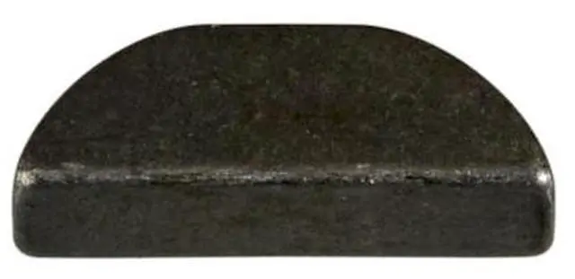Main image of MIDWEST FASTENER 60923 Woodruff Key, 1/8 x 1/2 in Key Size, 3 SAE Number, Steel