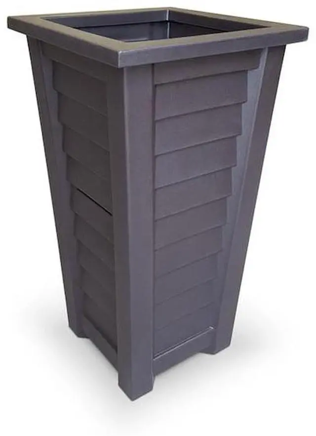 Alt view image 2 of 4 - MAYNE 5868-ES Lakeland Tall Planter - Espresso