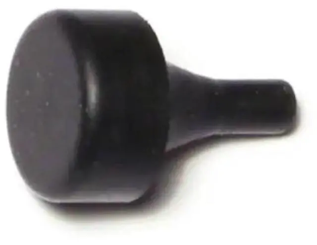 Main image of MIDWEST FASTENER 72168 .6" x .3" Black Rubber Chrysler Bumpers 6PK