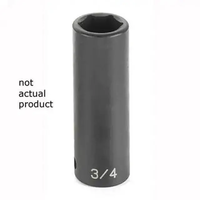 Main image of GREY PNEUMATIC 2064D 1/2" Drive, 2" SAE Socket, 6 Points, Deep 1/2"Dr,X 2