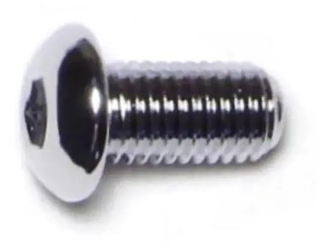 Main image of MIDWEST FASTENER 74224 1/4"-28 Socket Head Cap Screw, Button, Chrome Plated
