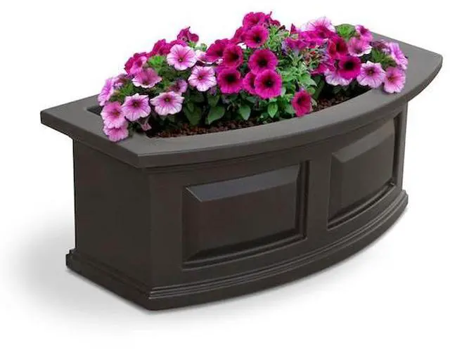 Alt view image 3 of 4 - MAYNE 4829-ES Nantucket Window Box 2' - Espresso
