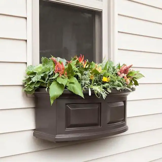 Main image of MAYNE 4829-ES Nantucket Window Box 2' - Espresso